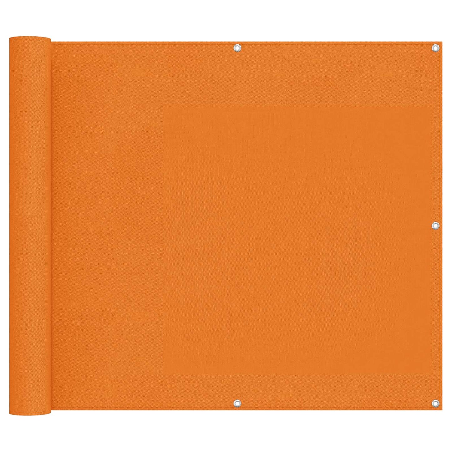Balcony Screen 100 x 700 cm Oxford Fabric Rectangular Orange