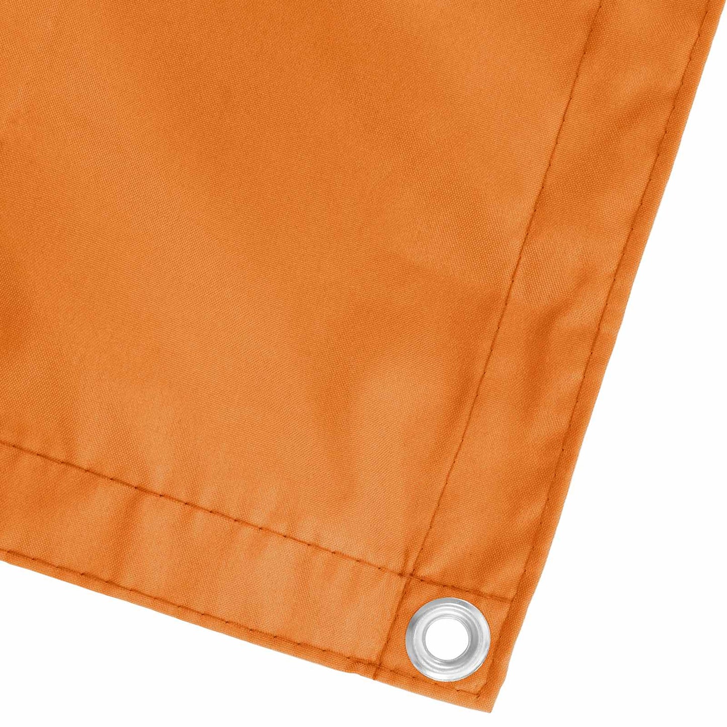 Balcony Screen 100 x 800 cm Oxford Fabric Rectangular Orange