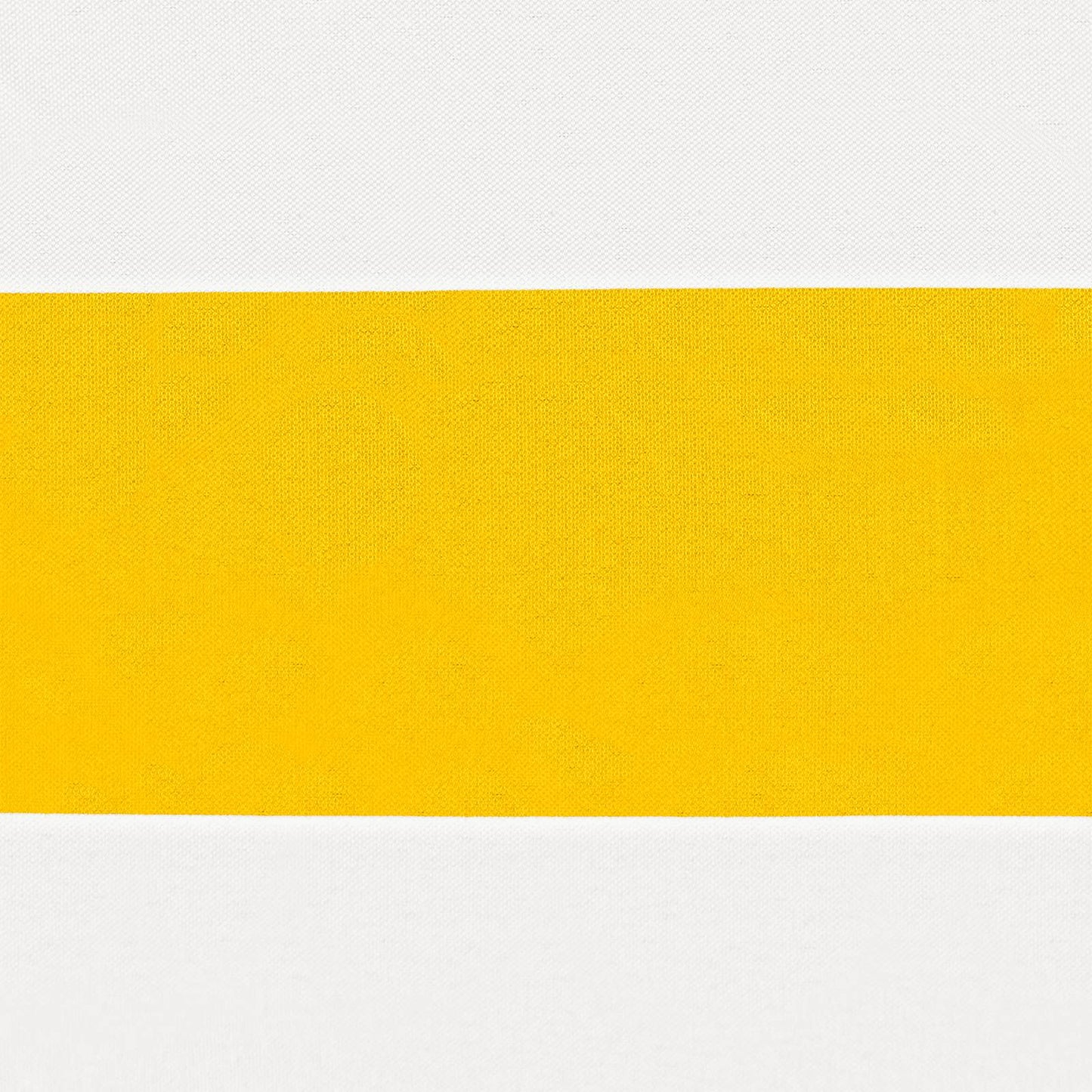 Sun Shade Sail Yellow and White 8 x 6 m 100% Polyester Oxford