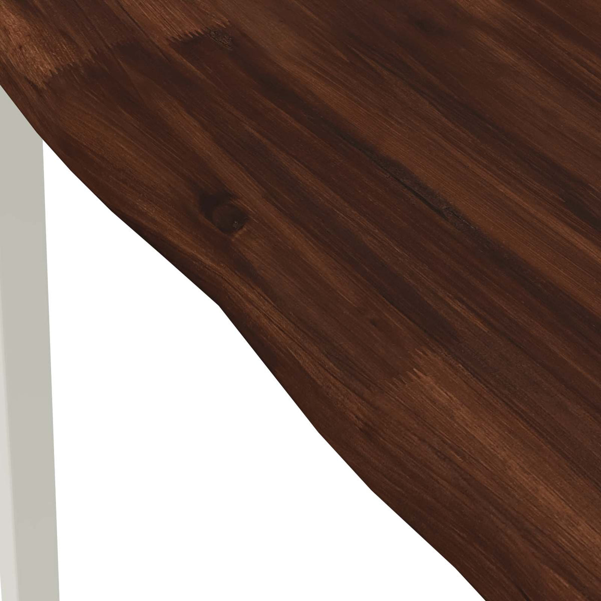 Live Edge Dining Table 60 x 55 x 75 cm Solid Acacia Wood