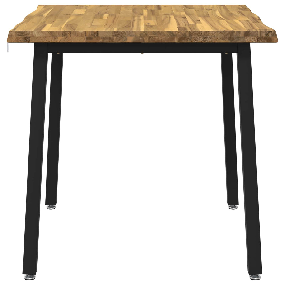 Live Edge Dining Table 60 x 55 x 75 cm Solid Acacia Wood