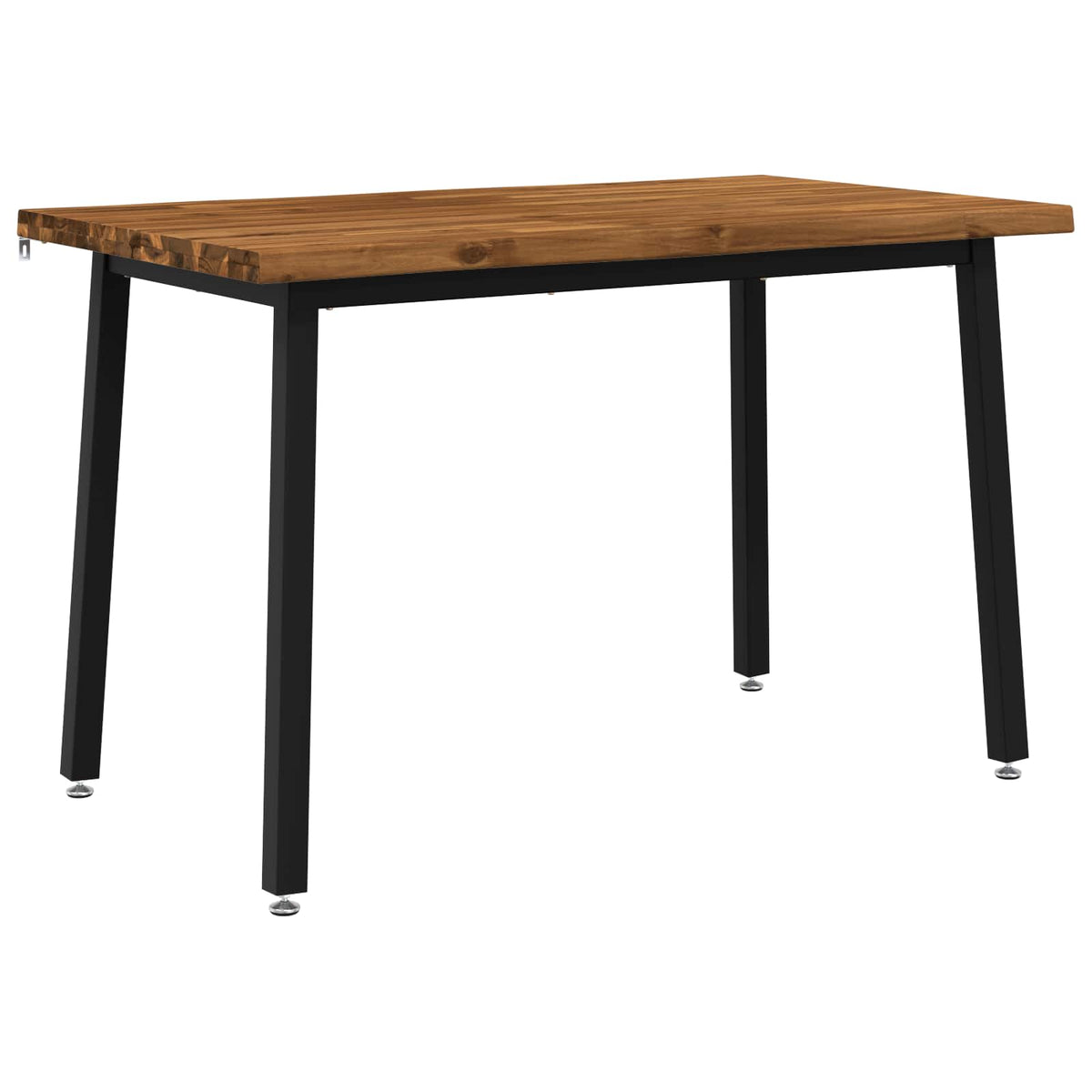 Live Edge Dining Table 120 x 70 x 75 cm Solid Acacia Wood