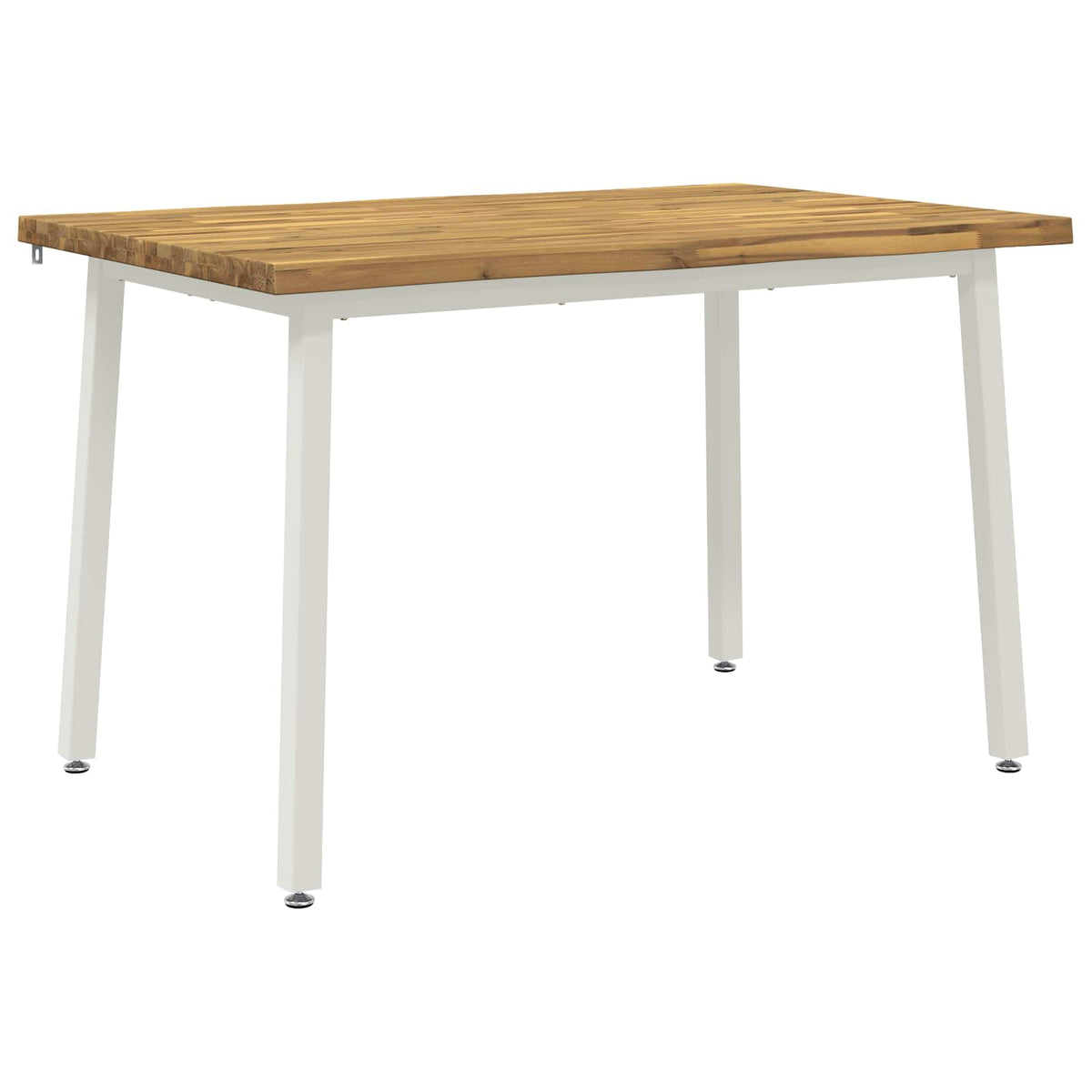 Live Edge Dining Table 120 x 80 x 75 cm Solid Acacia Wood