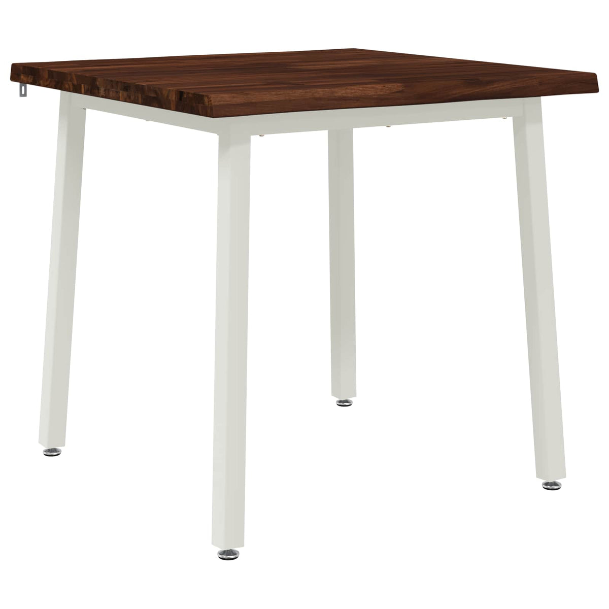 Live Edge Dining Table 90 x 90 x 75 cm Solid Acacia Wood