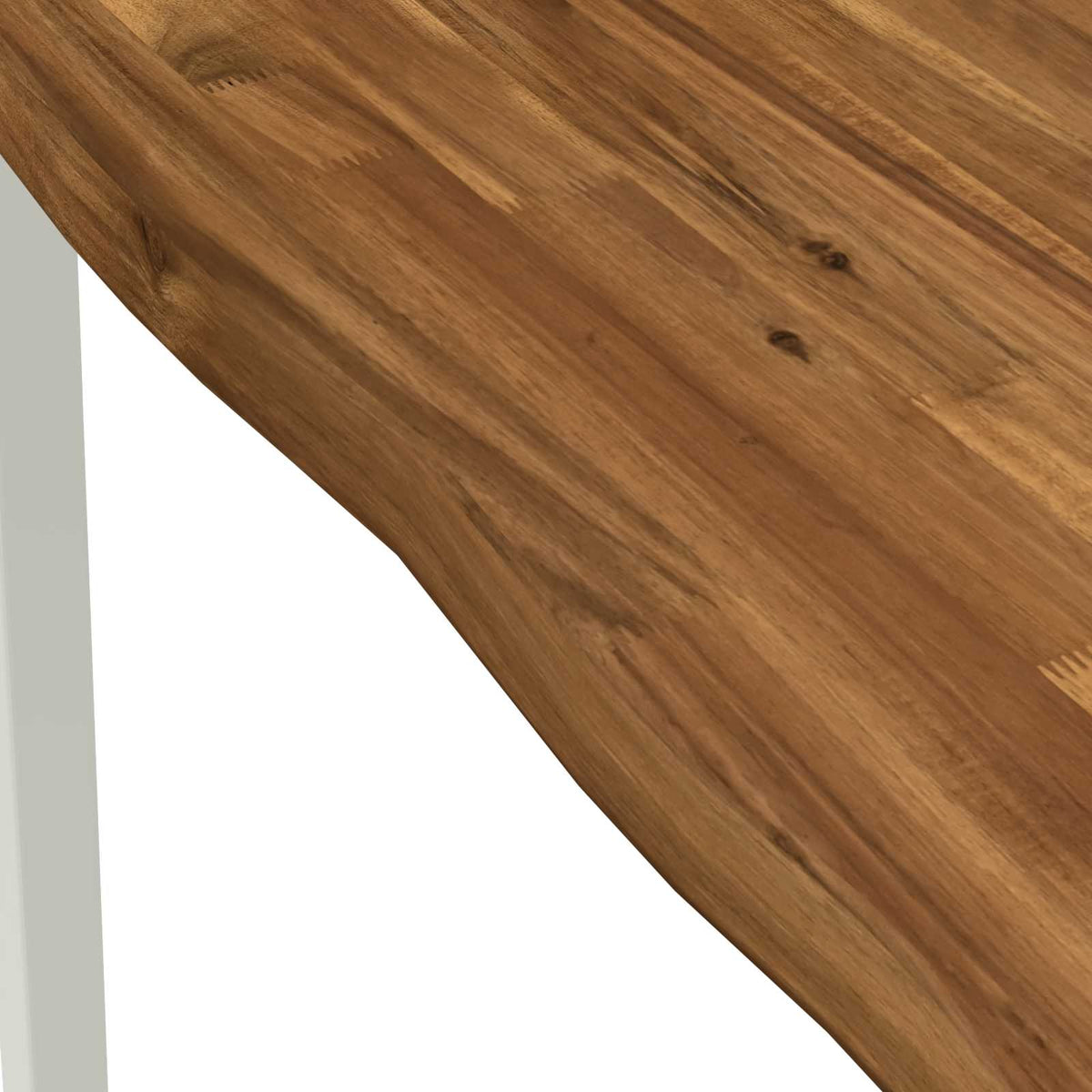 Live Edge Dining Table 90 x 90 x 75 cm Solid Acacia Wood