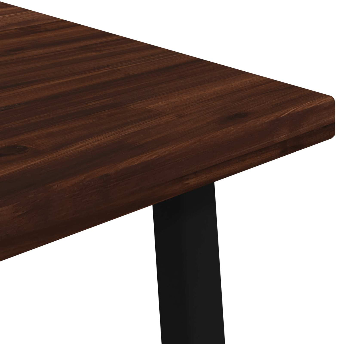 Square Dining Table 60 x 55 x 75 cm Solid Acacia Wood