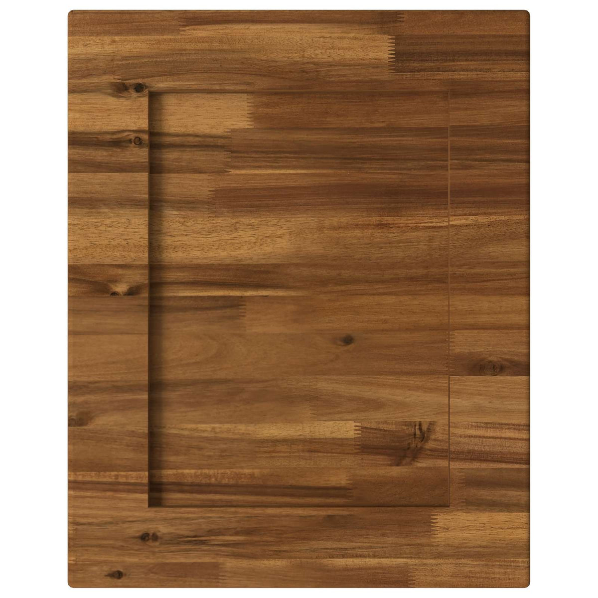 Rectangular Table Top 40 x 40 x 3.2 cm Square Solid Acacia Wood