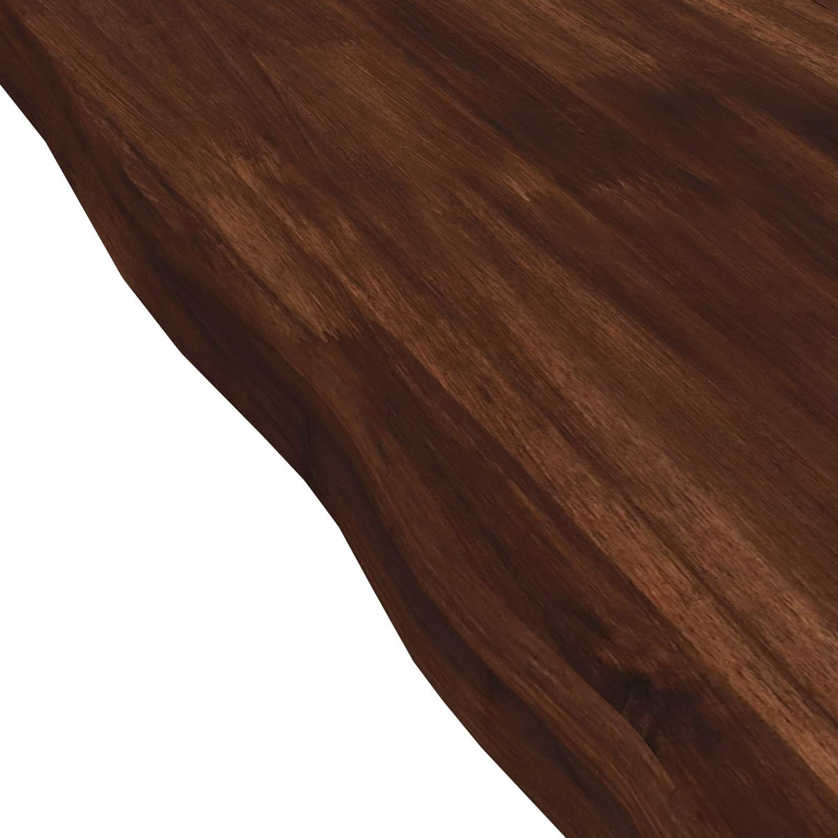 Live Edge Table Top 40 x 40 x 3.2 cm Square Solid Acacia Wood
