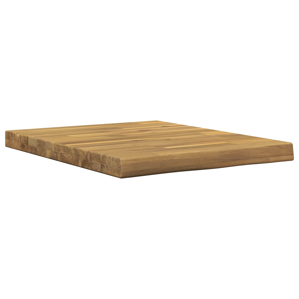 Live Edge Table Top 60 x 50 x 3.2 cm Rectangular