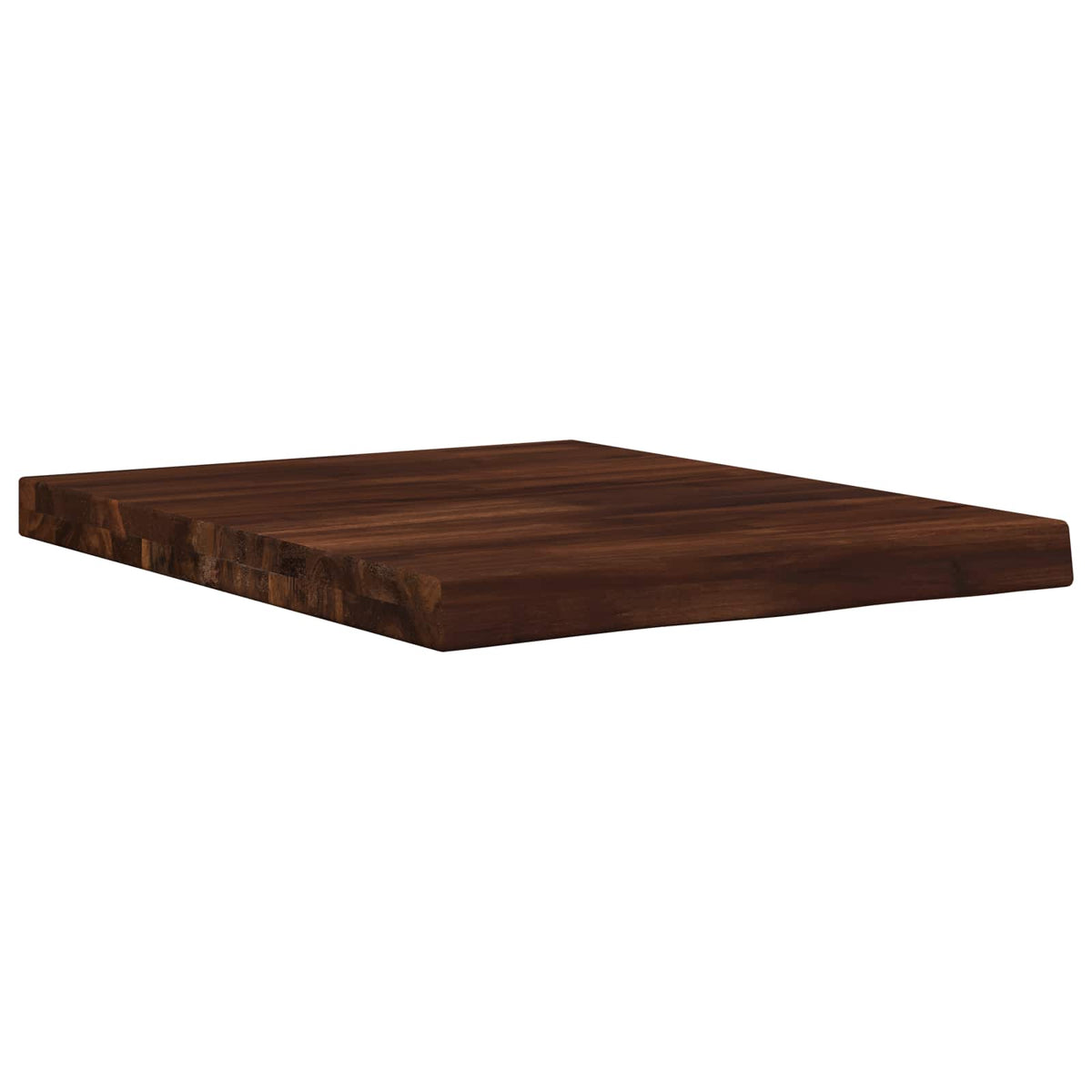 Live Edge Table Top 60 x 60 x 3.2 cm Square Solid Acacia Wood