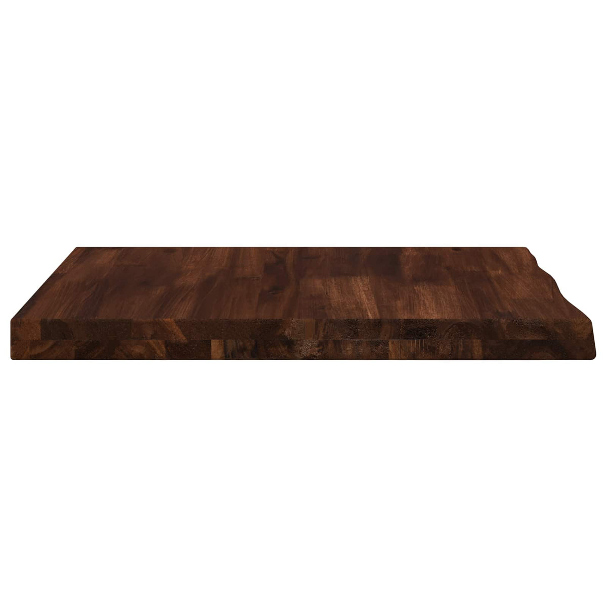 Live Edge Table Top 60 x 60 x 3.2 cm Square Solid Acacia Wood
