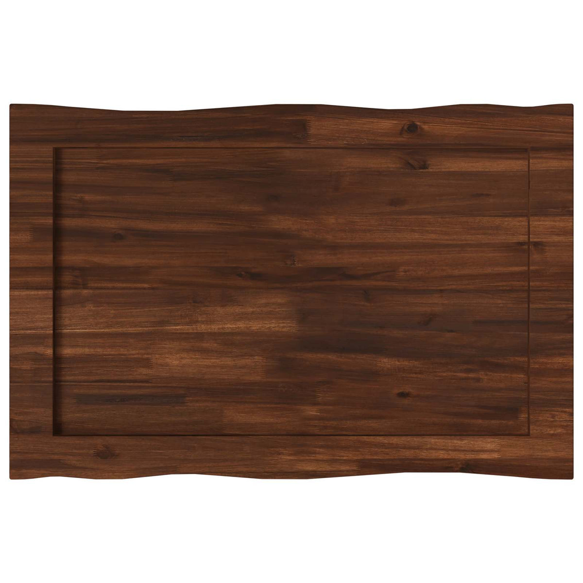Live Edge Table Top 80 x 60 x 3.2 cm Rectangular