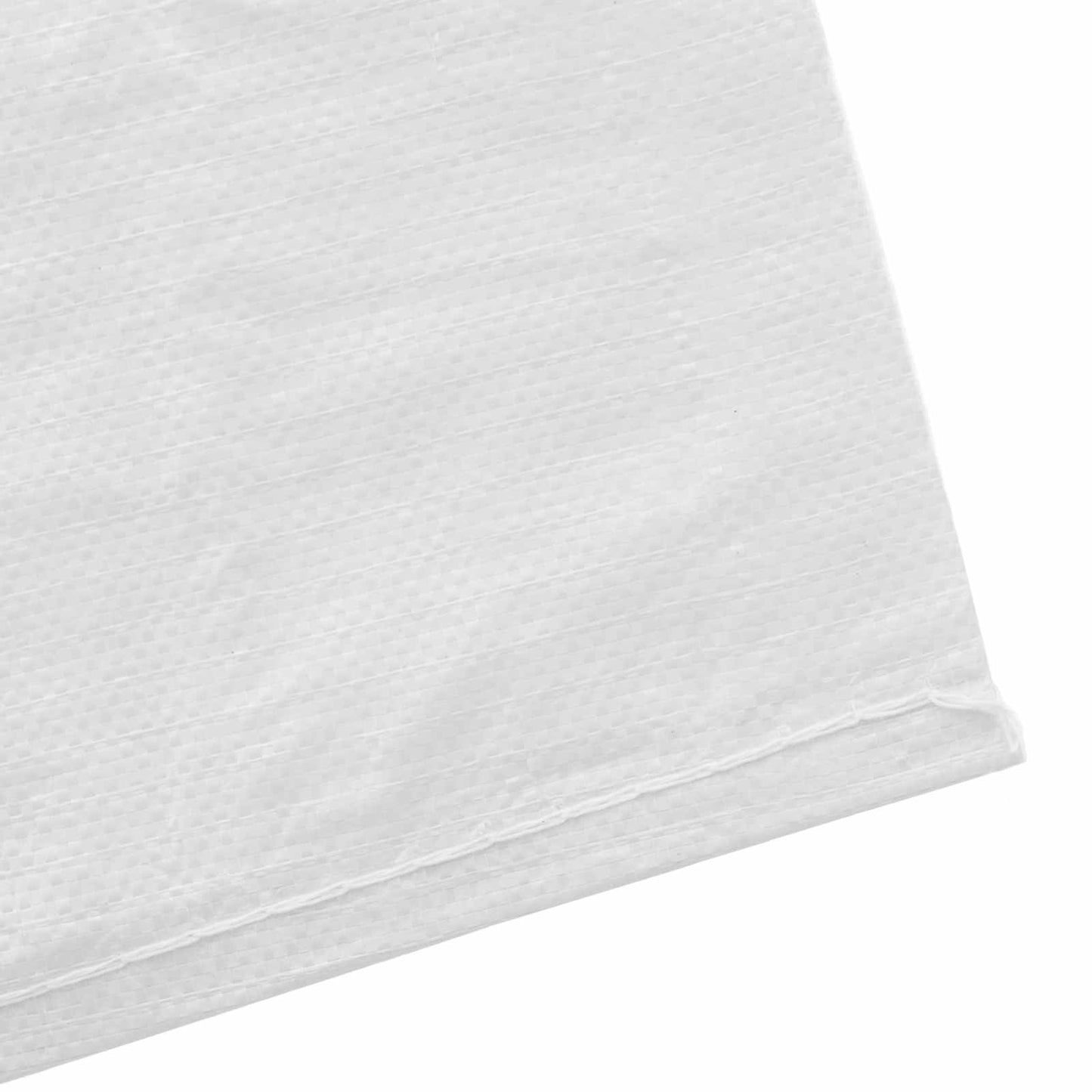 Woven Sacks 50 pcs White 50 x 80 cm PP