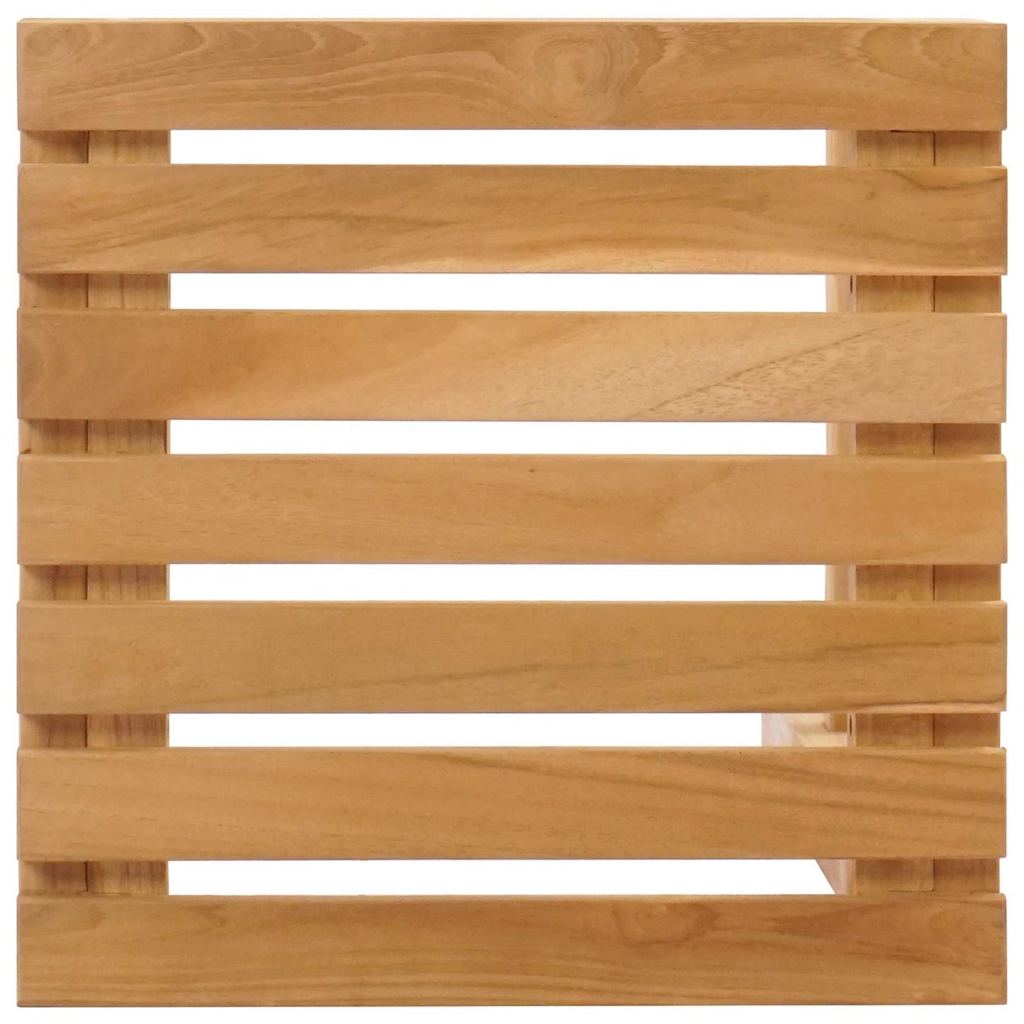 Bar Stool 4 pcs Natural Solid Teak Wood