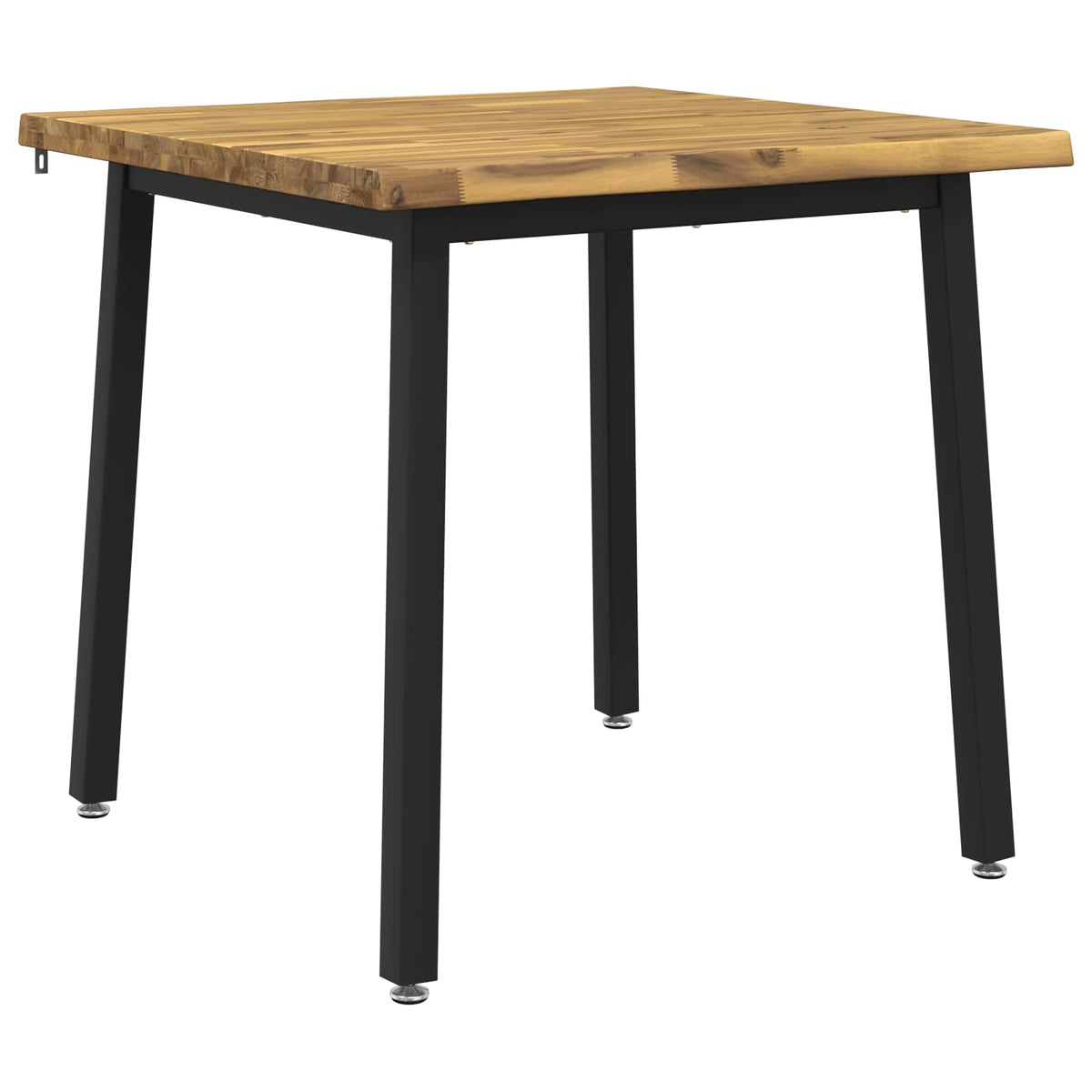 Live Edge Dining Table 70 x 70 x 75 cm Solid Acacia Wood