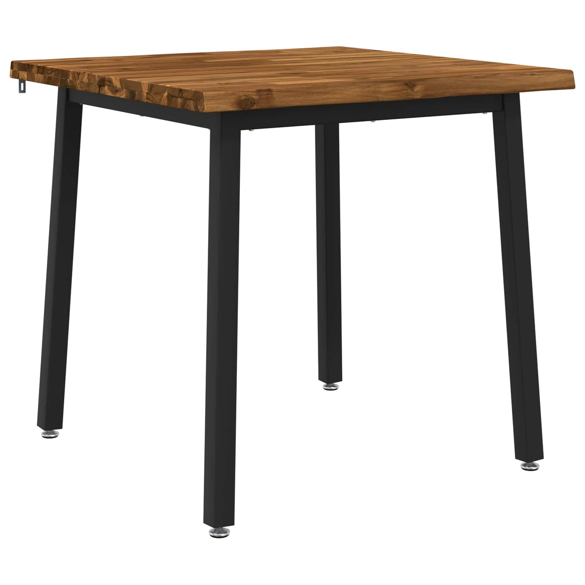 Live Edge Dining Table 90 x 90 x 75 cm Solid Acacia Wood