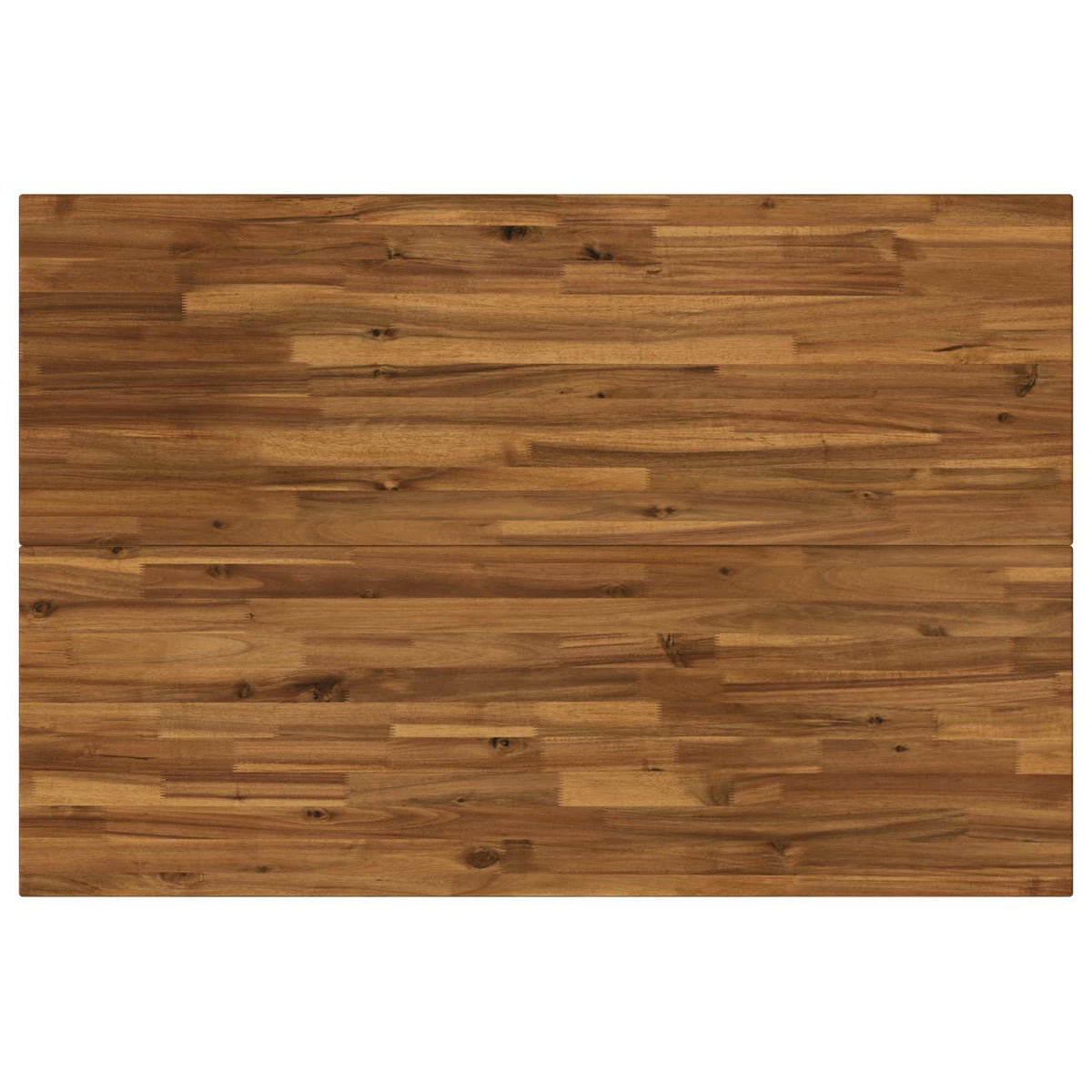 Square Dining Table 120 x 70 x 75 cm Solid Acacia Wood