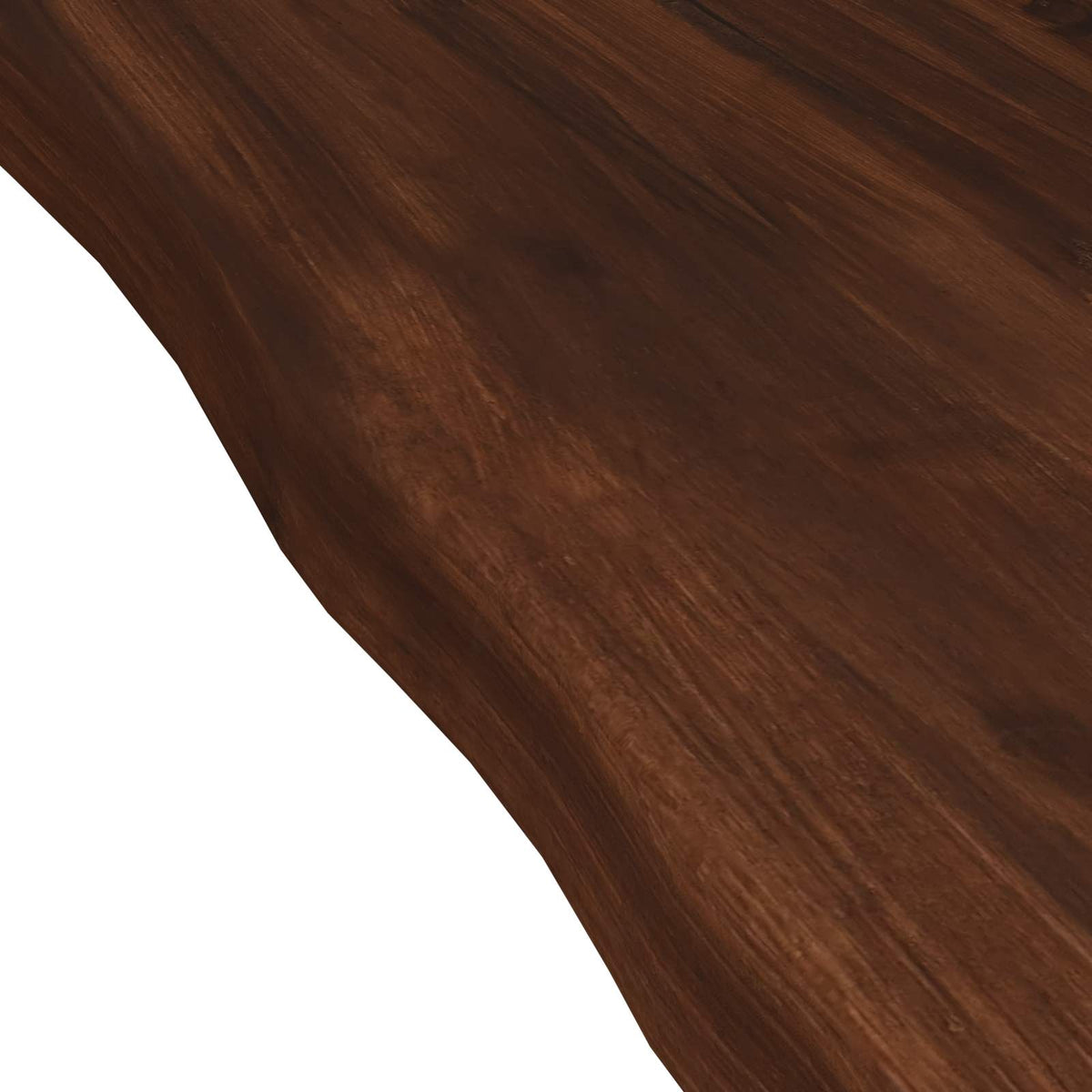 Live Edge Table Top 50 x 50 x 3.2 cm Square Solid Acacia Wood