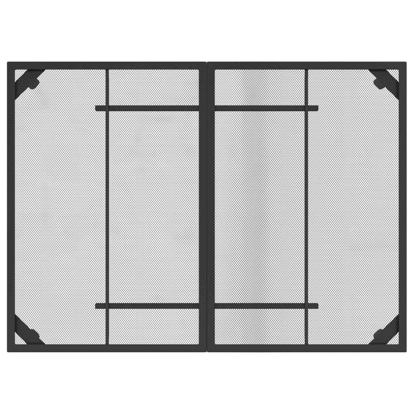 Dining Set 5 pcs Anthracite Steel