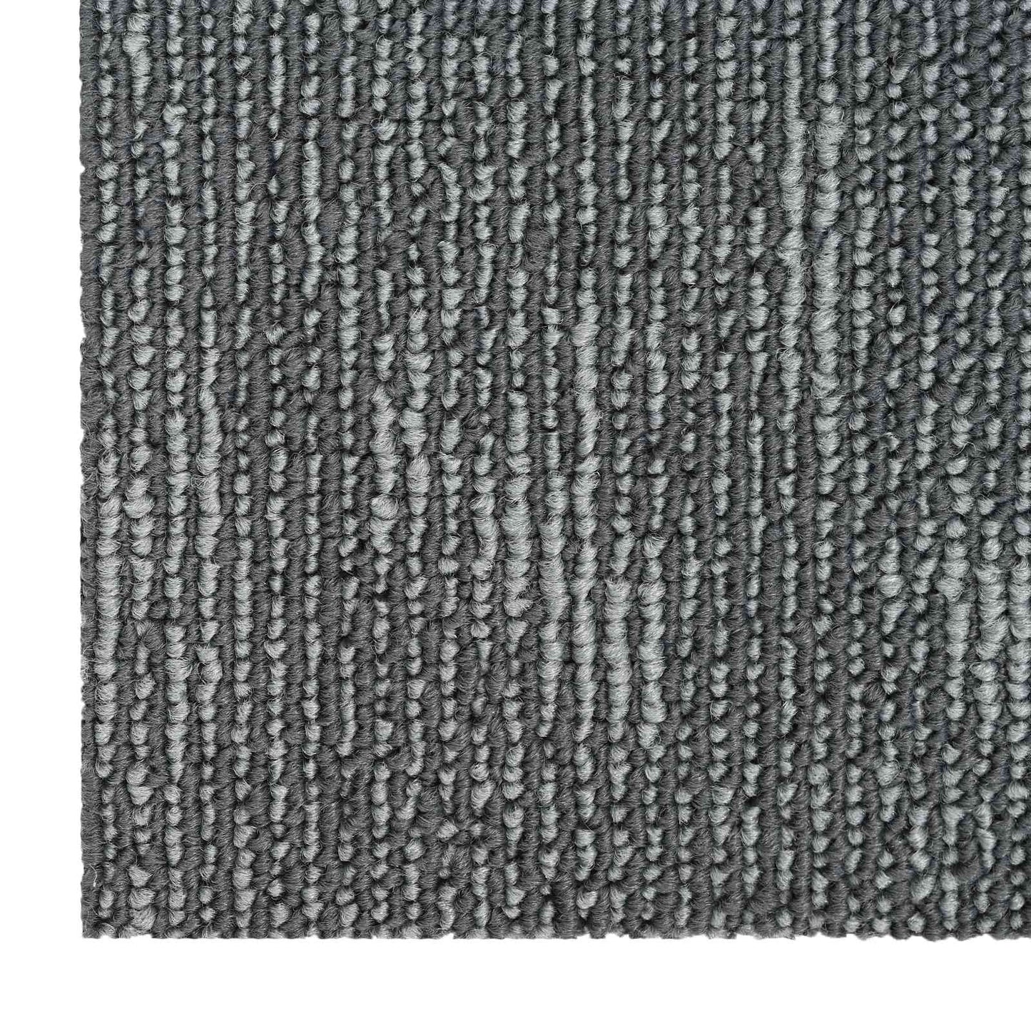 Carpet Tile Concrete Grey 50 x 50 cm 36 pcs PP and Bitumen