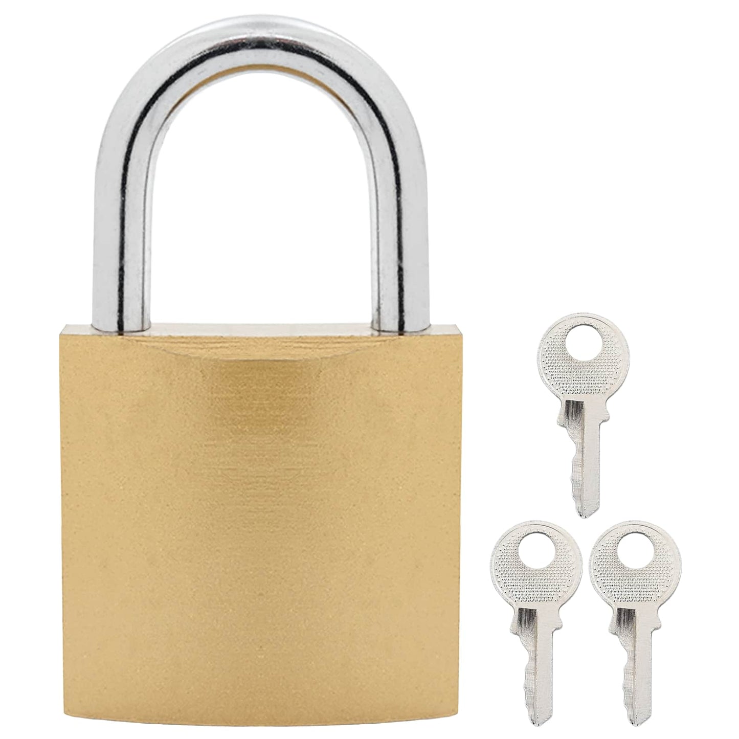 U Lock with Keys 100 pcs Brass Iron