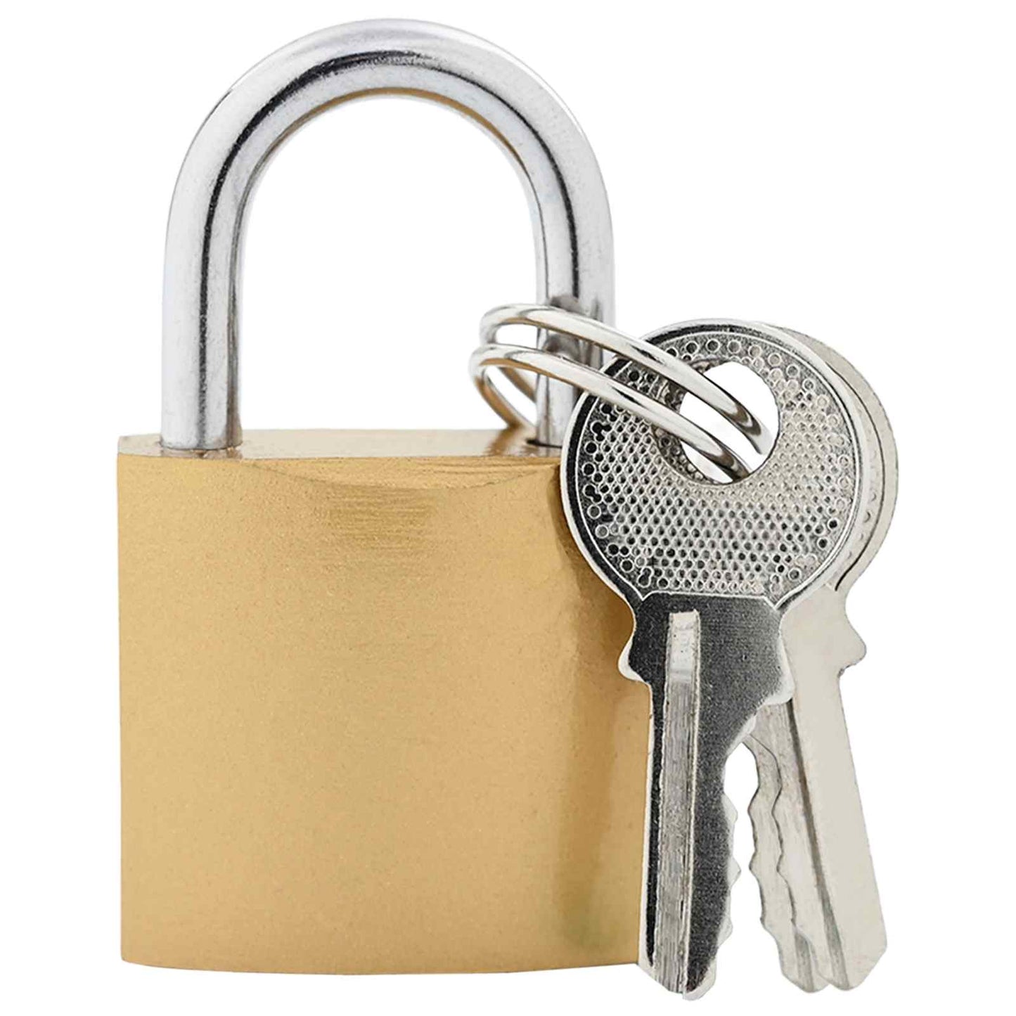 U Lock with Keys 100 pcs Brass Iron