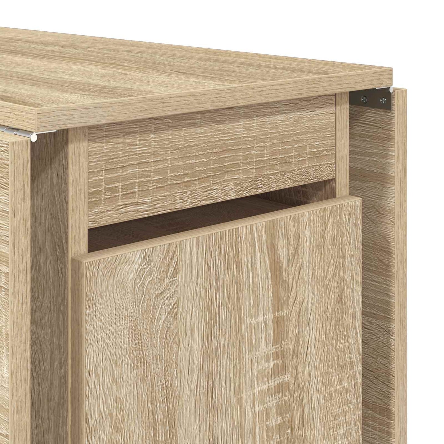 Dinning Table 140 x 80 x 77 cm Engineered Wood Sonoma Oak