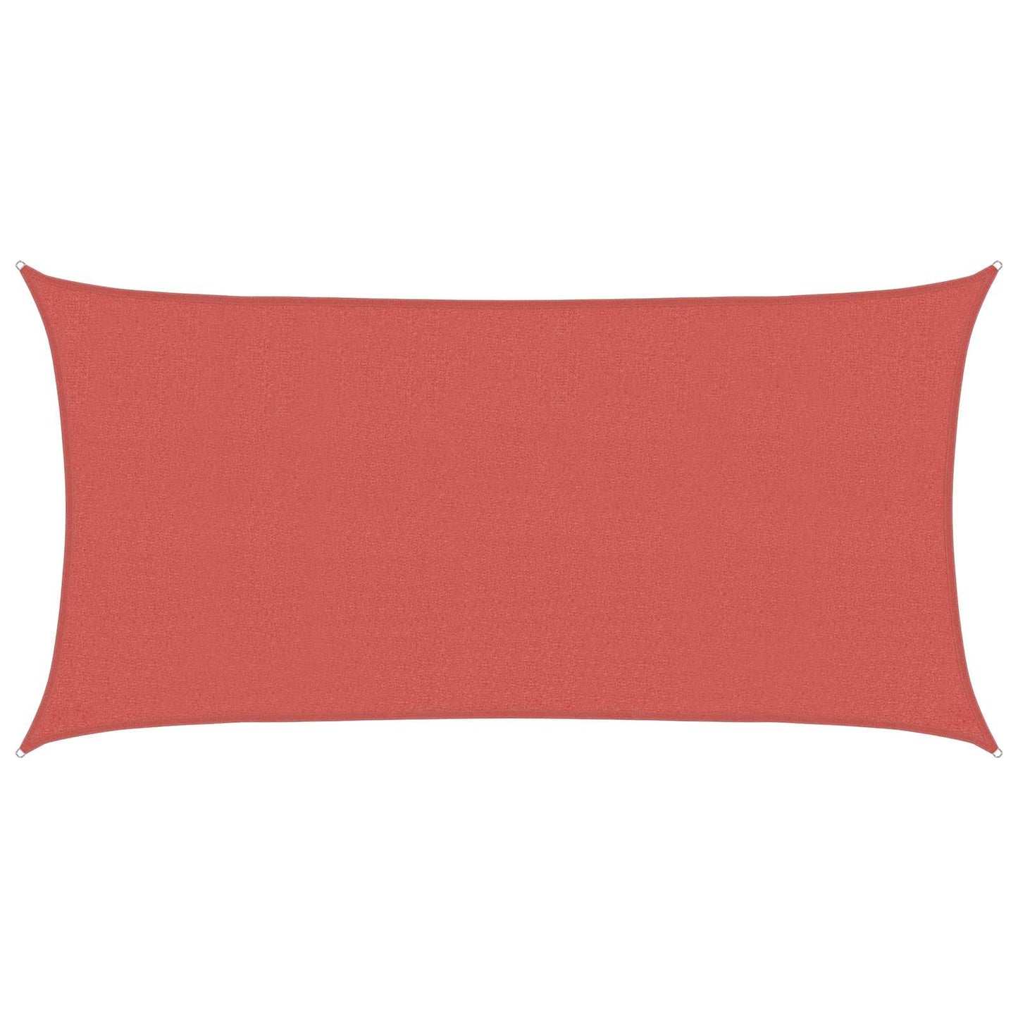 Sunshade Sail 2.5 x 6 m HDPE Rectangular Terracotta