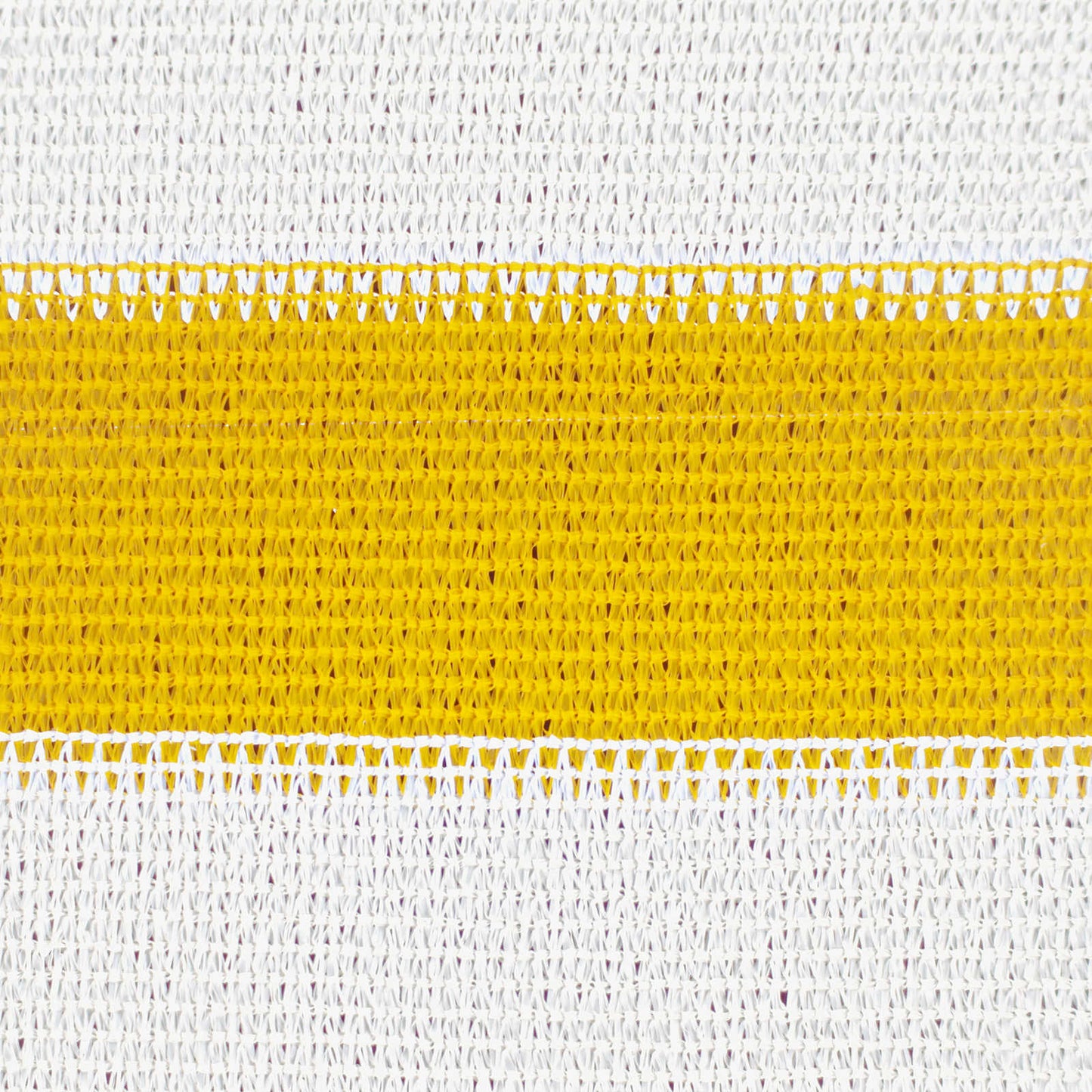Sunshade Sail 5 x 8 m HDPE Rectangular Yellow and White
