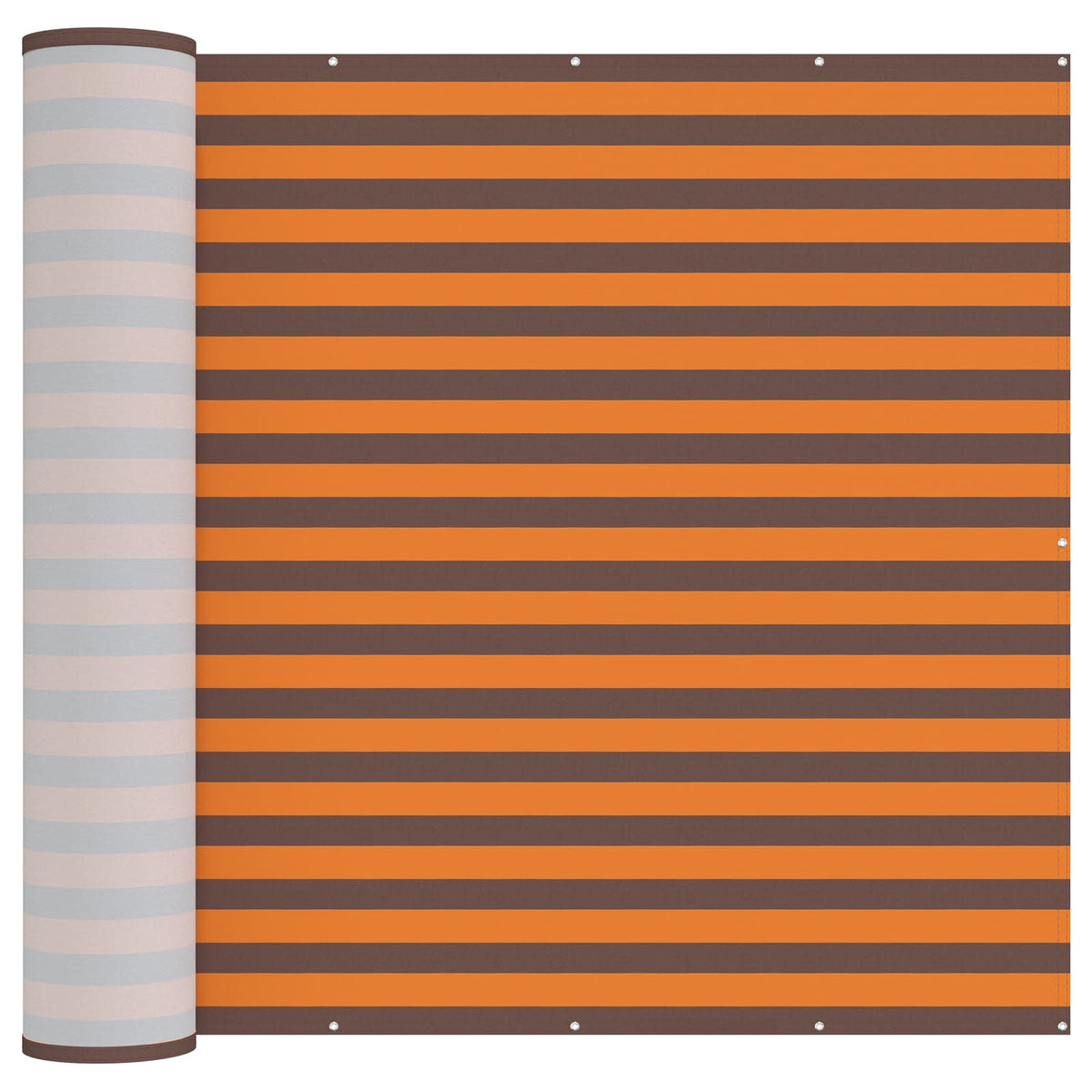 Balcony Privacy Screen 200 x 200 cm Fabric with PU Coated