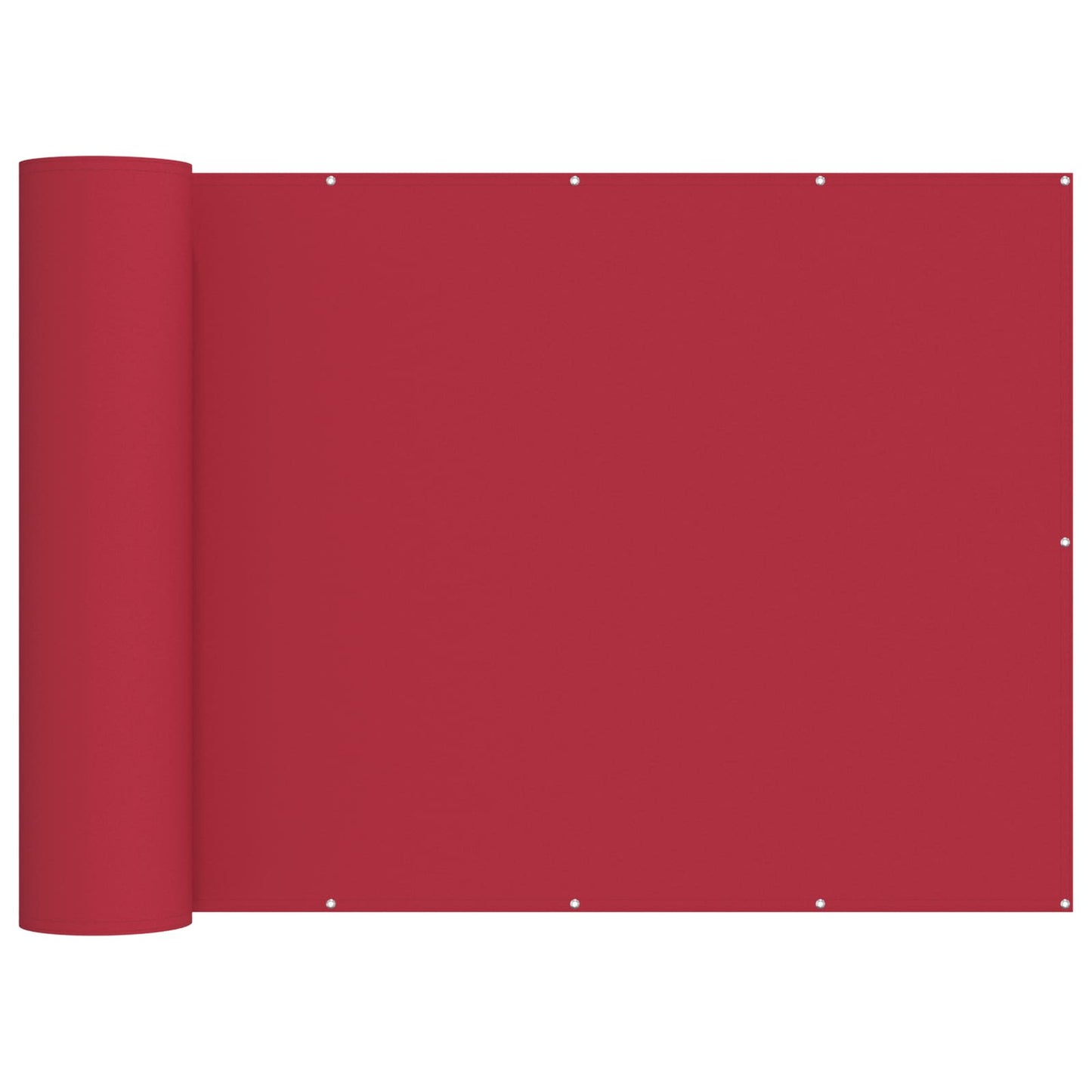 Balcony Privacy Screen 150 x 200 cm Fabric with PU Coated Red