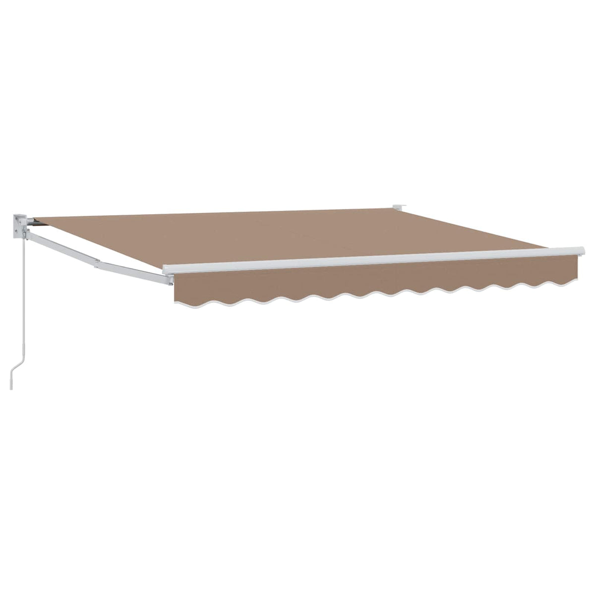 Manual Awning 3.5 x 2 m Taupe 100% Polyester