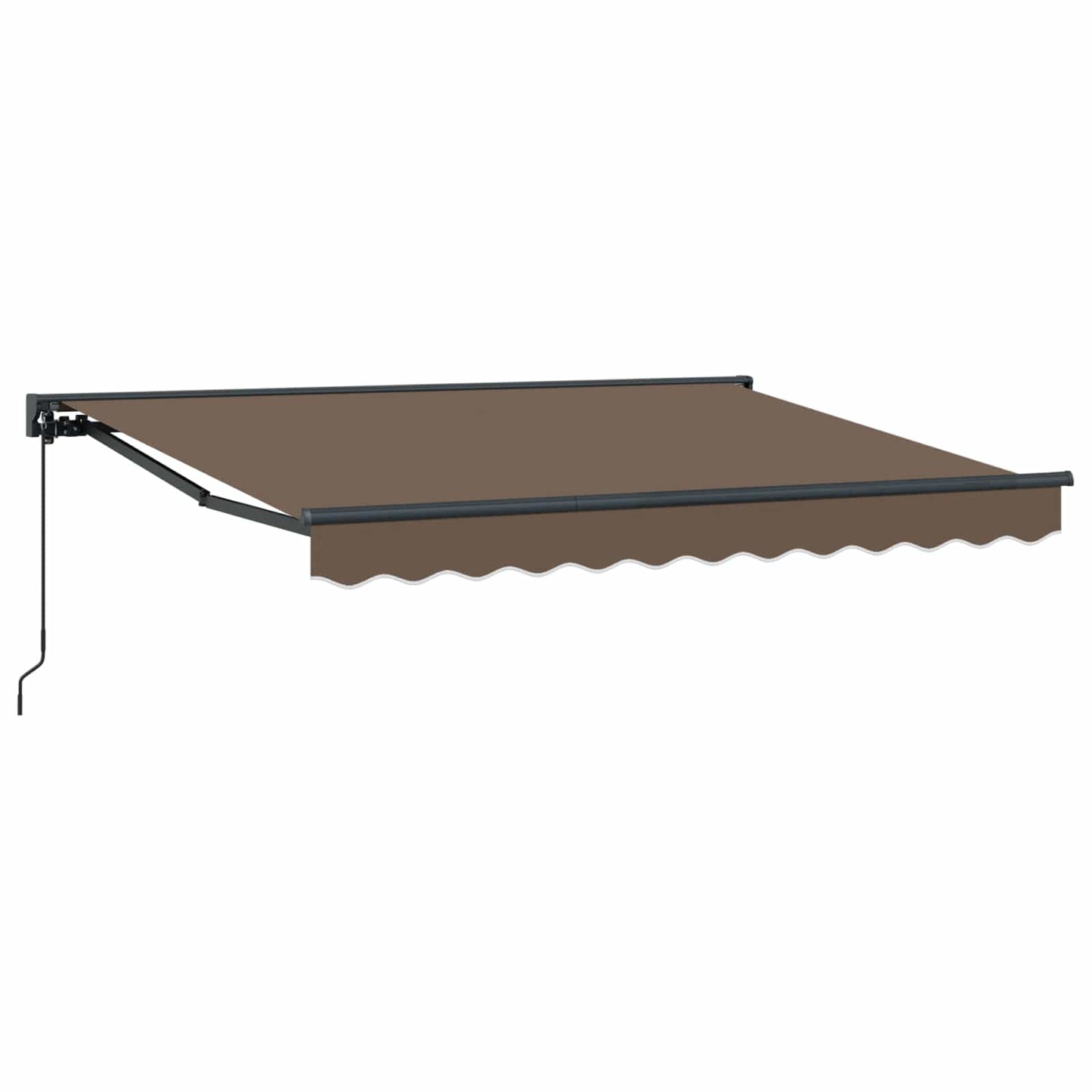 Manual Retractable Awning Taupe 3.5 x 2 m