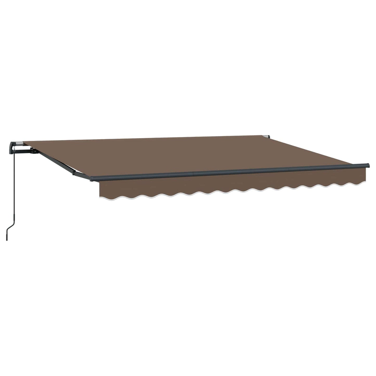 Retractable Awning Taupe 3.5 x 2 m Fabric