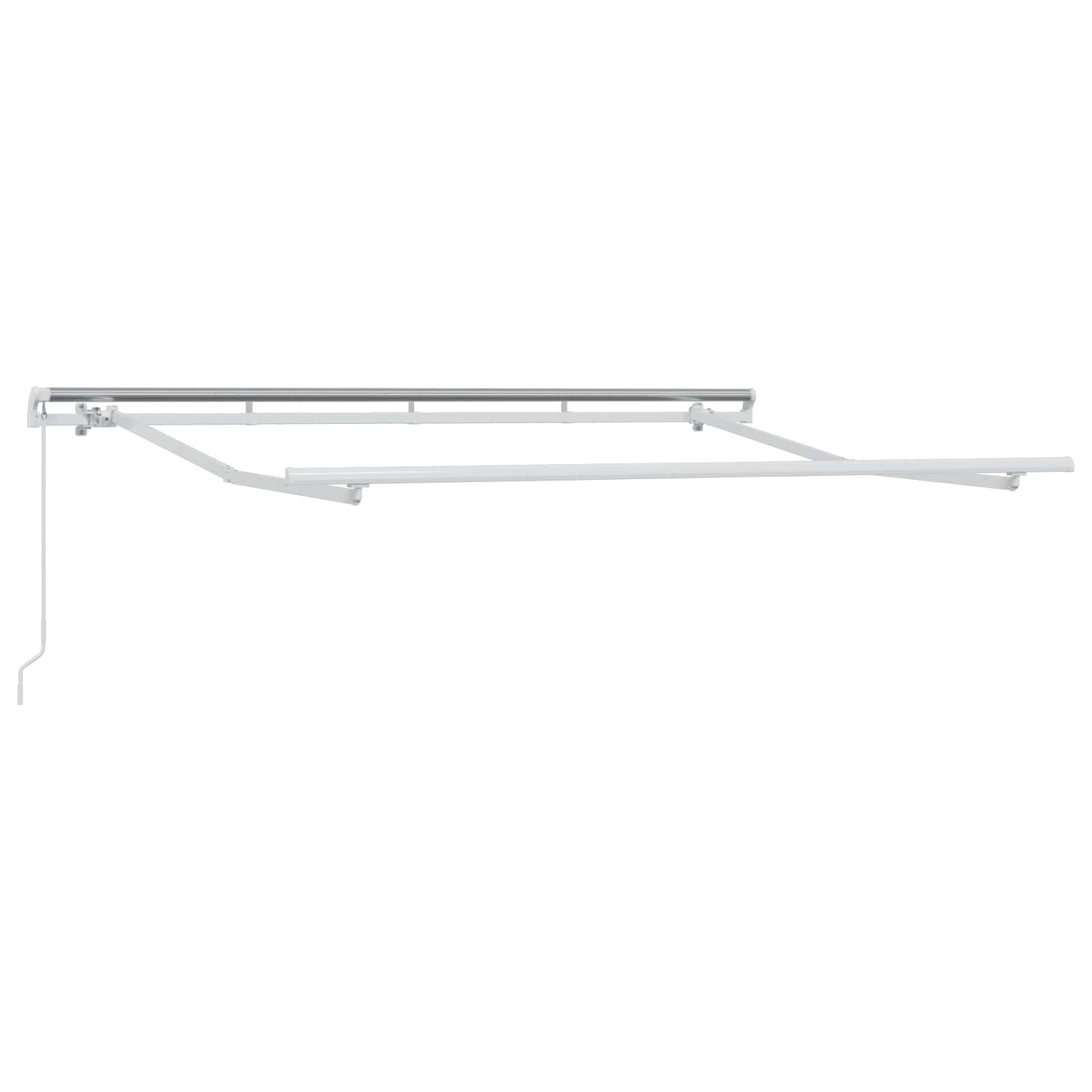 Retractable Awning Taupe 400 x 300 cm Polyester and Aluminium
