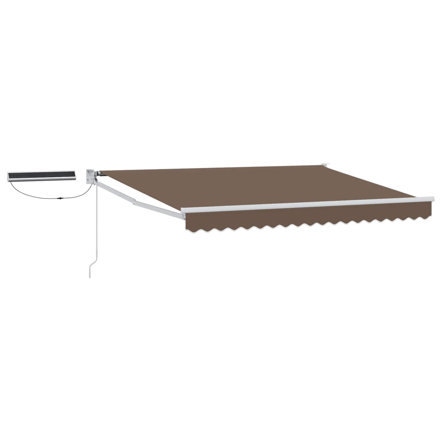 Electric Retractable Awning Taupe 4.5 x 3 m