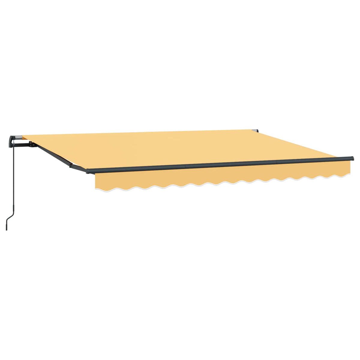 Manual Awning 5 x 3 m Sand 100% Polyester