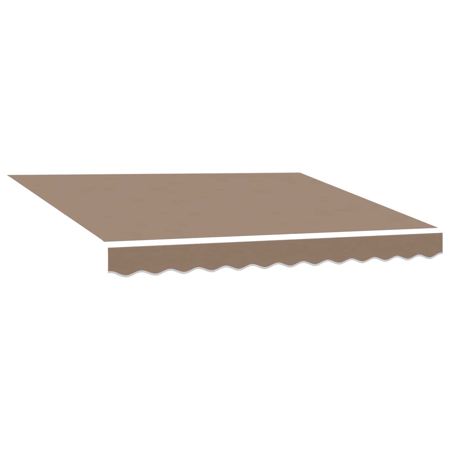 Electric Retractable Awning Taupe 5 x 3 m