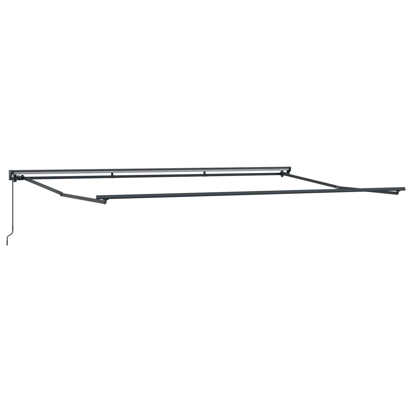 Manual Retractable Awning Taupe 5 x 3.5 m