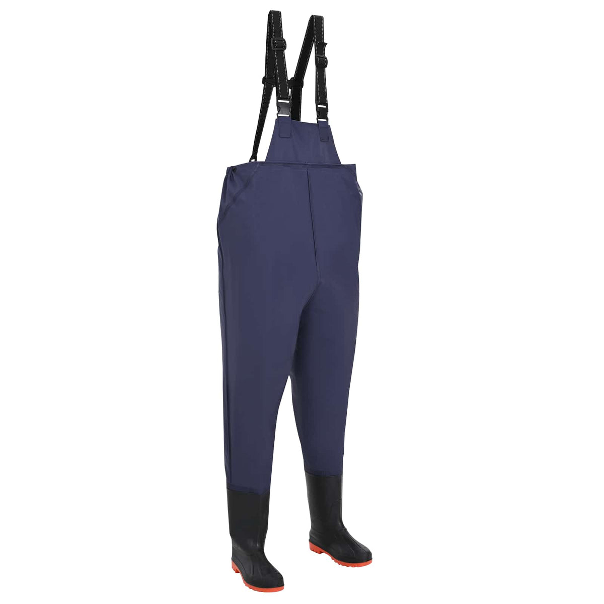 Chest Waders with Boots Size 45 Blue