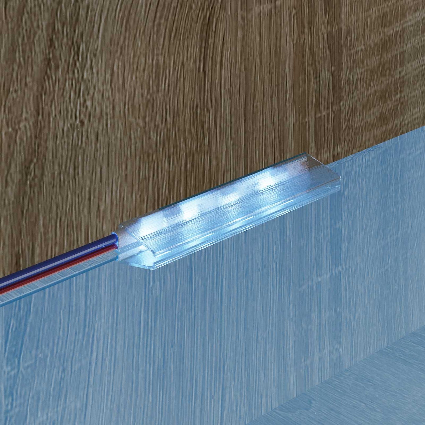 LED Strip 12 pcs Black and Multicolour Copper and Plastic