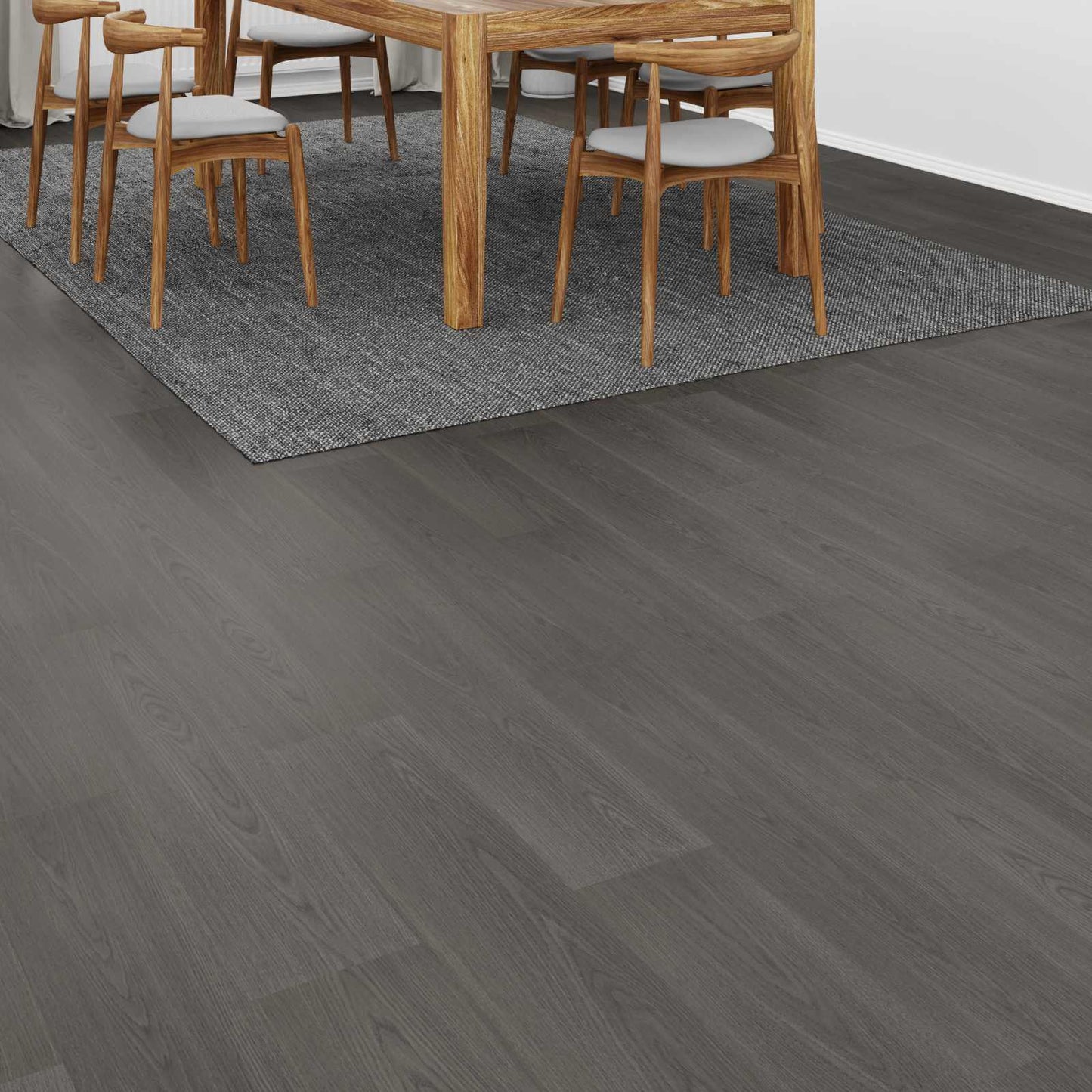 Laminate Flooring Warm Grey 101 x 20 x 0.8 cm 15 pcs