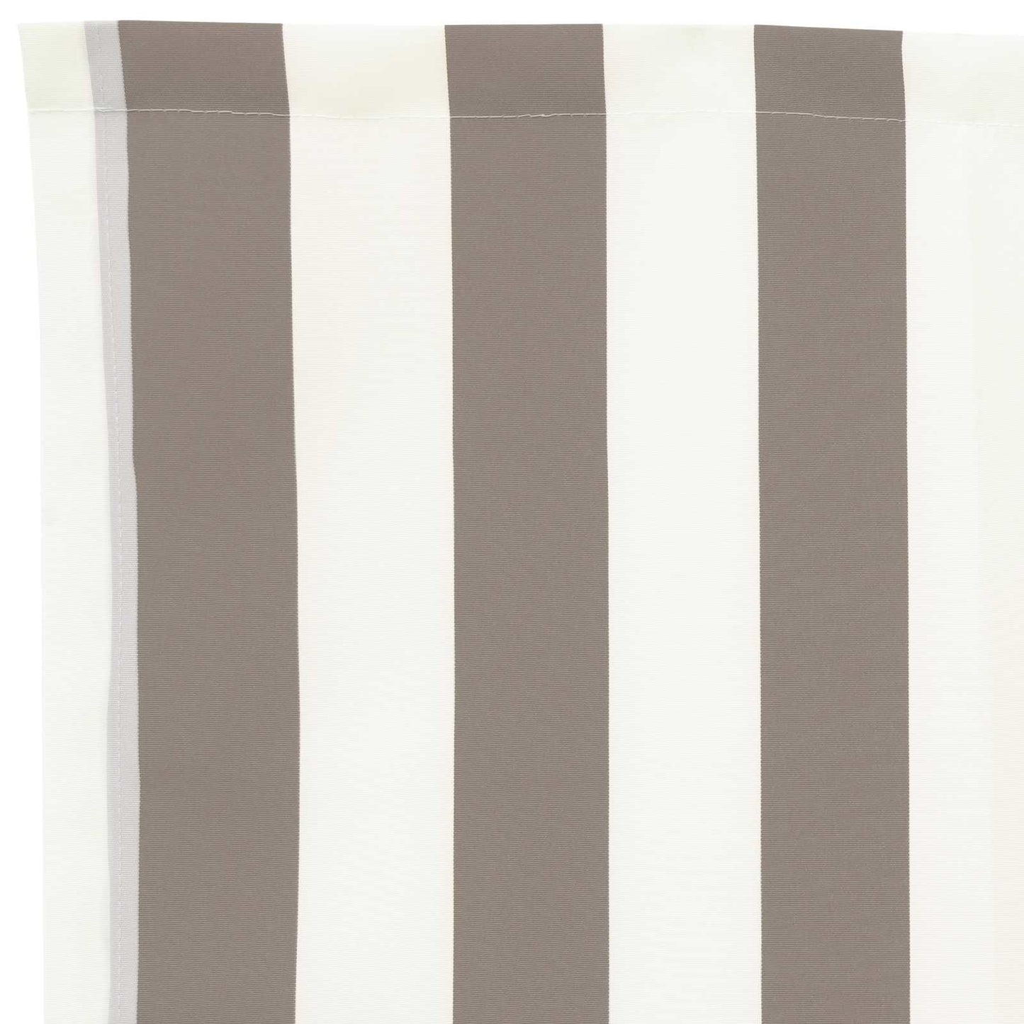 Awning Replacement Fabric Light Grey and White 329 x 195 cm