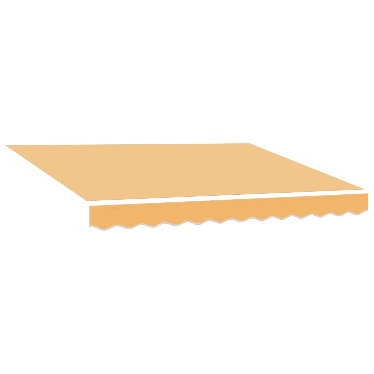 Awning Replacement Fabric Sand 381 x 295 cm Polyester