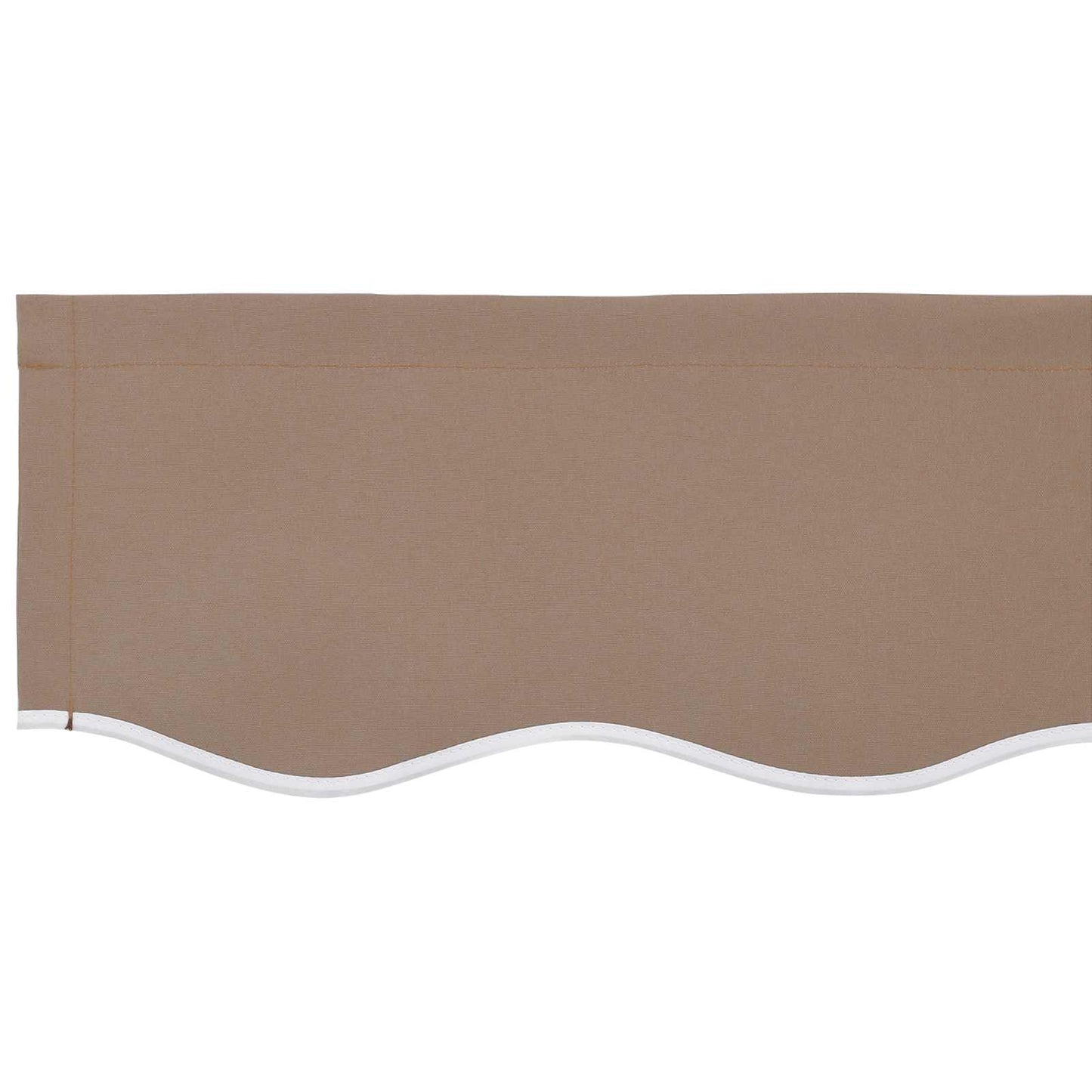 Awning Replacement Fabric Taupe 381 x 295 cm Polyester