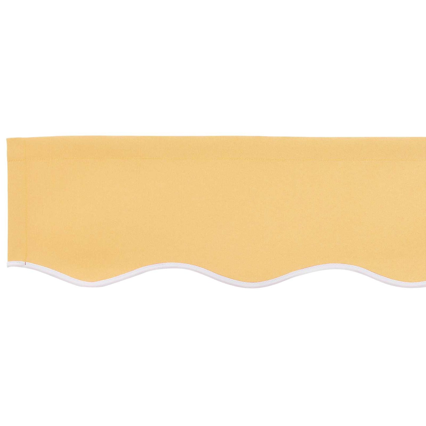 Awning Valance Replacement Sand 381 x 20 cm Polyester