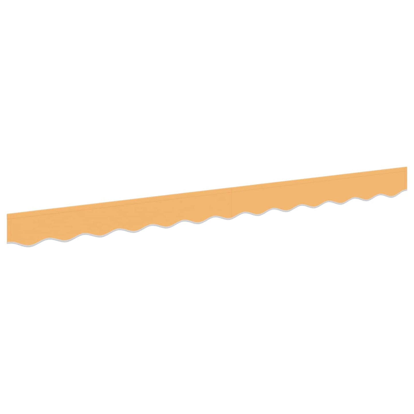 Awning Valance Replacement Sand 431 x 20 cm Polyester
