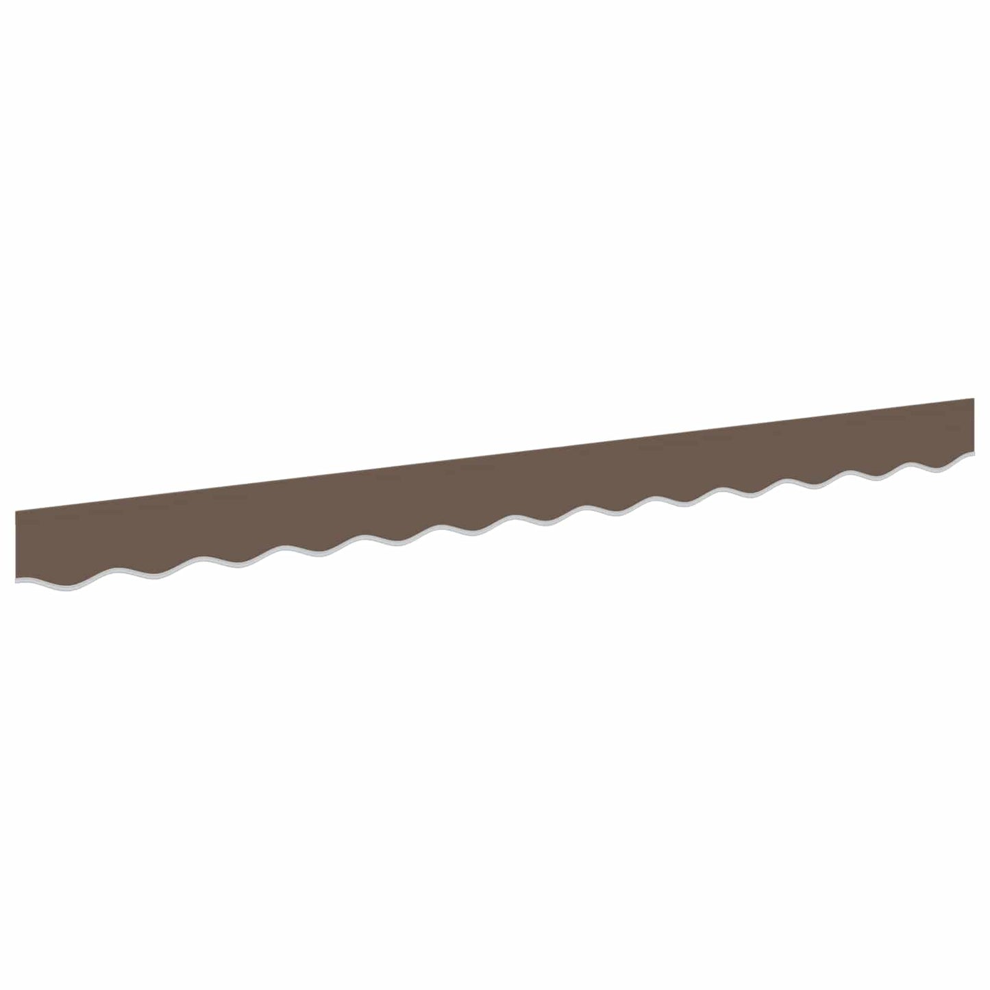 Awning Valance Replacement Taupe 431 x 20 cm Polyester
