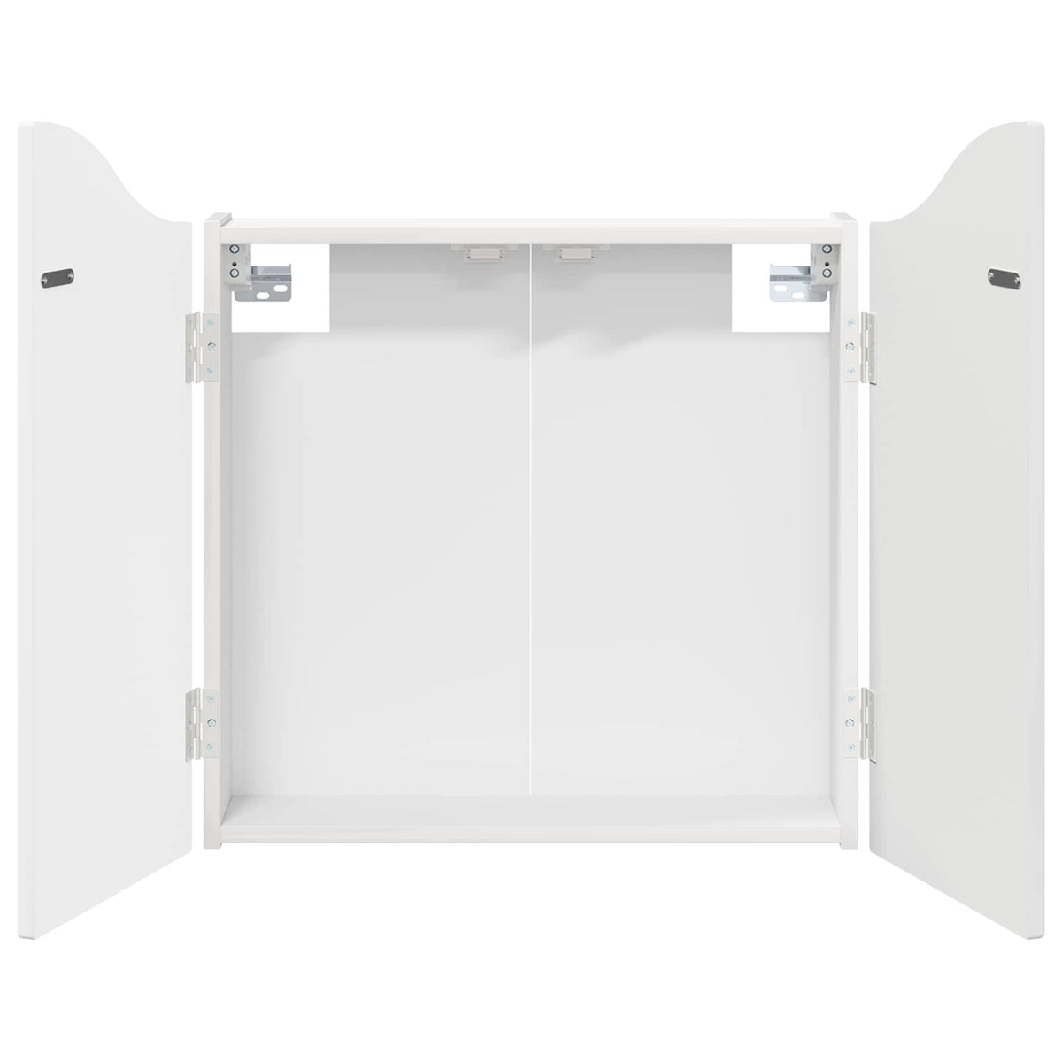 Dartboard Cabinet High Gloss White 56 x 12 x 63 cm