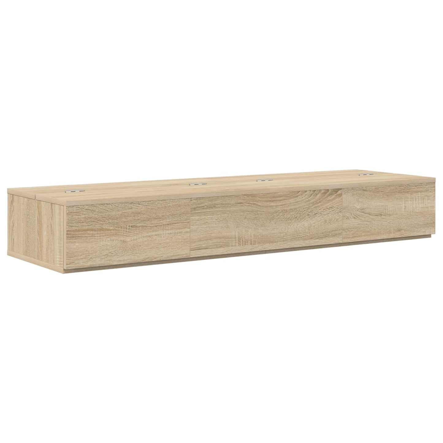Studio Desk Sonoma Oak 152 x 40 x 19.5 cm Engineered Wood